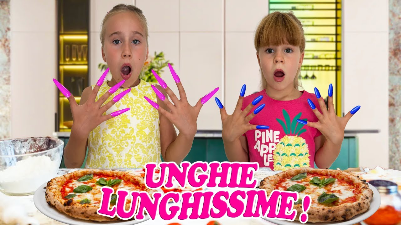 VIVIAMO PER 24 ORE con le UNGHIE LUNGHISSIME 😱 •CHALLENGE•