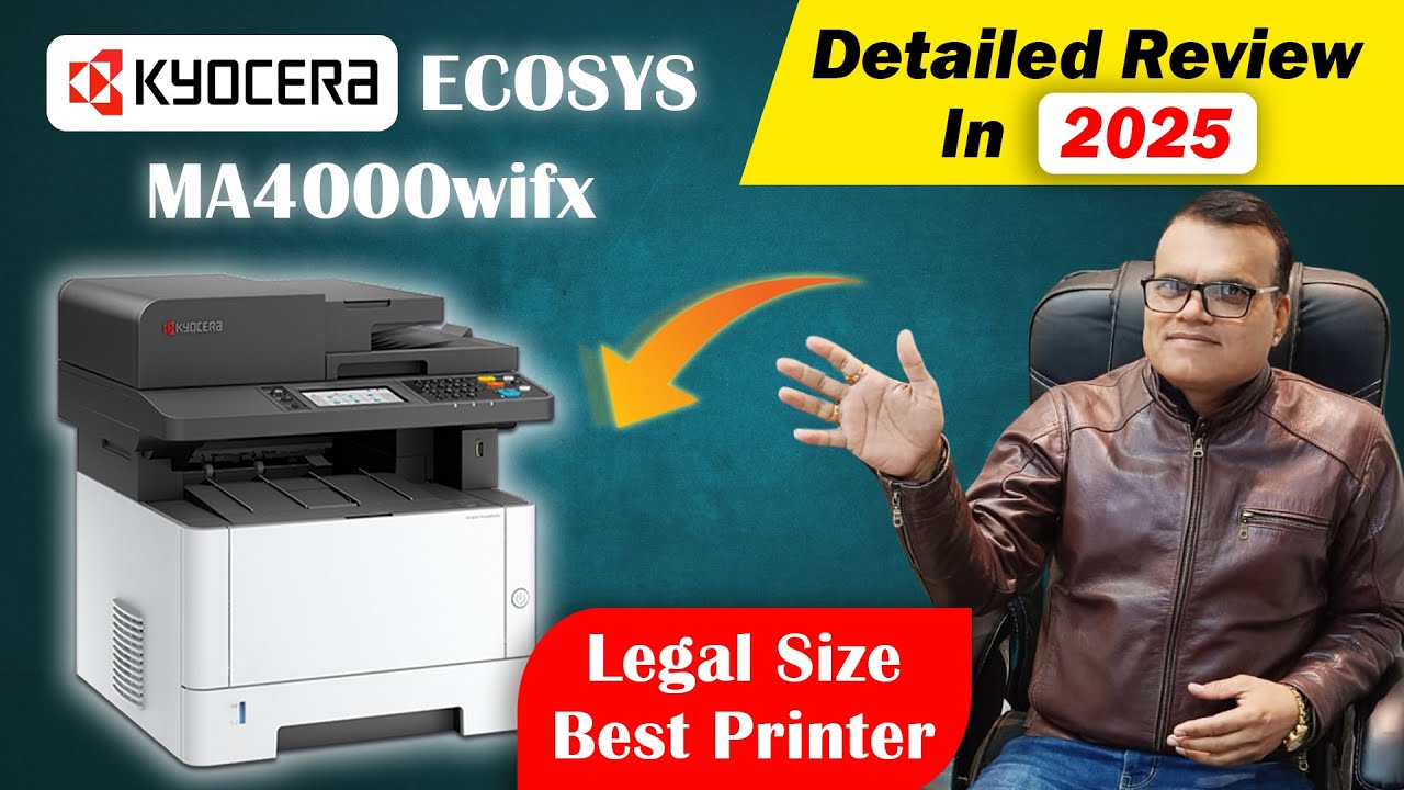 Kyocera Ecosys MA4000wifx | Legal Size Best Printer | Detailed Review In 2025