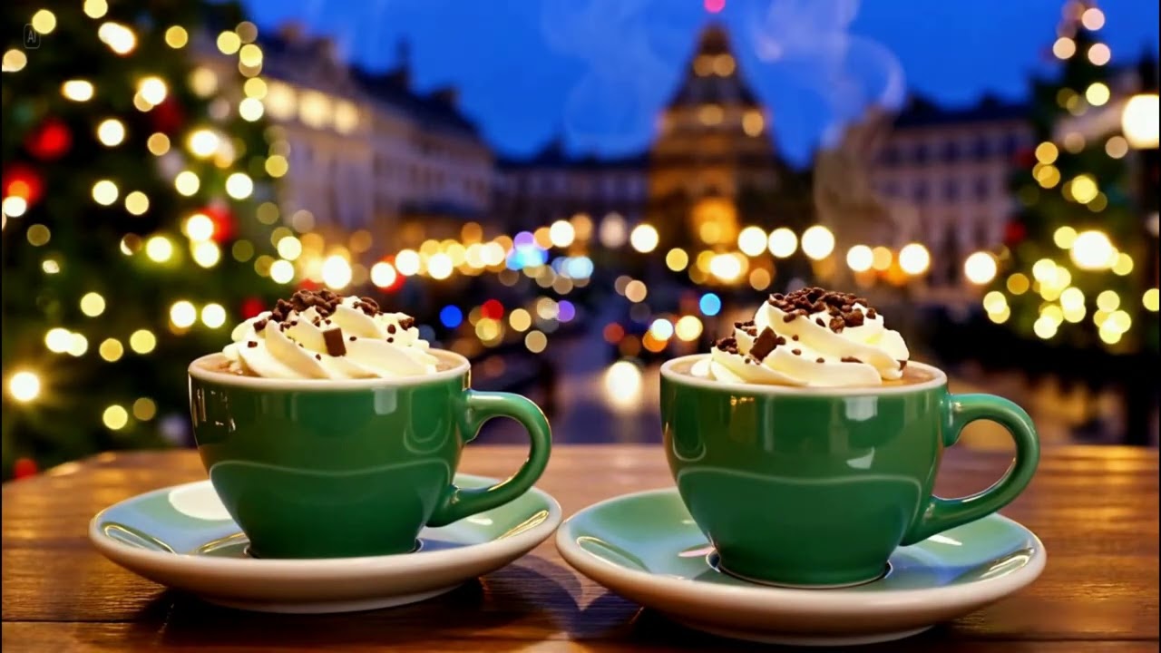 Calm Winter Focus Jazz ☕❄️ Cozy Coffee Jazz & Gentle Bossa Nova Piano for Study and Work
