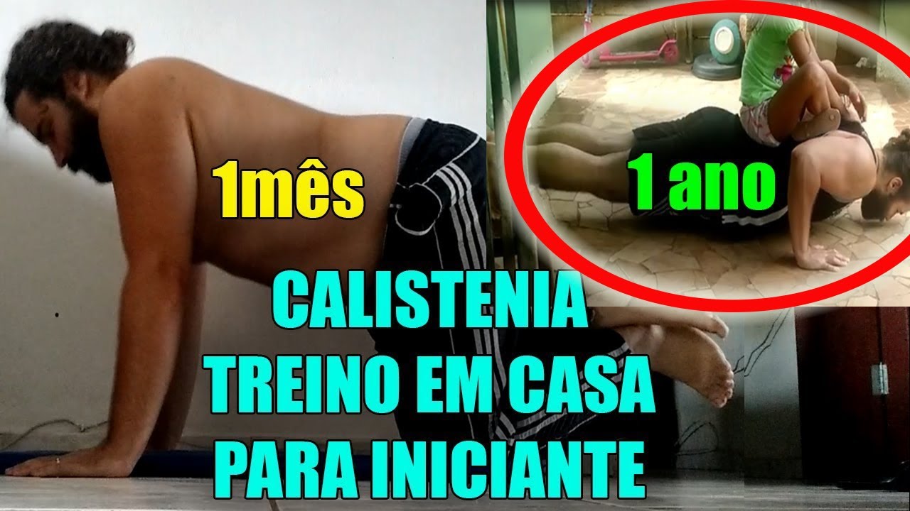Como Come&ccedil;ar na Calistenia: TREINO PARA INICIANTE