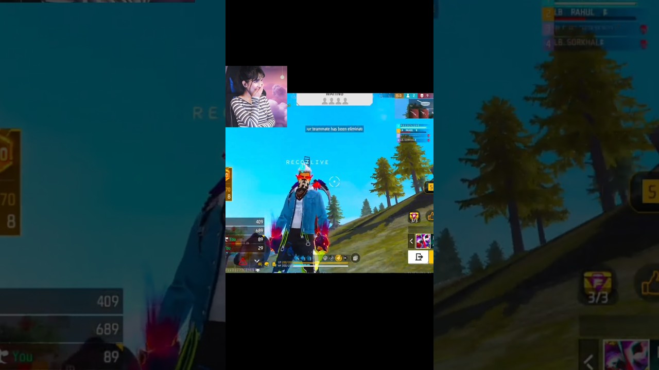 Last Zone Intense Situation Against Girl Streamer &lrm;⁨@shivkanyagaming⁩&nbsp;