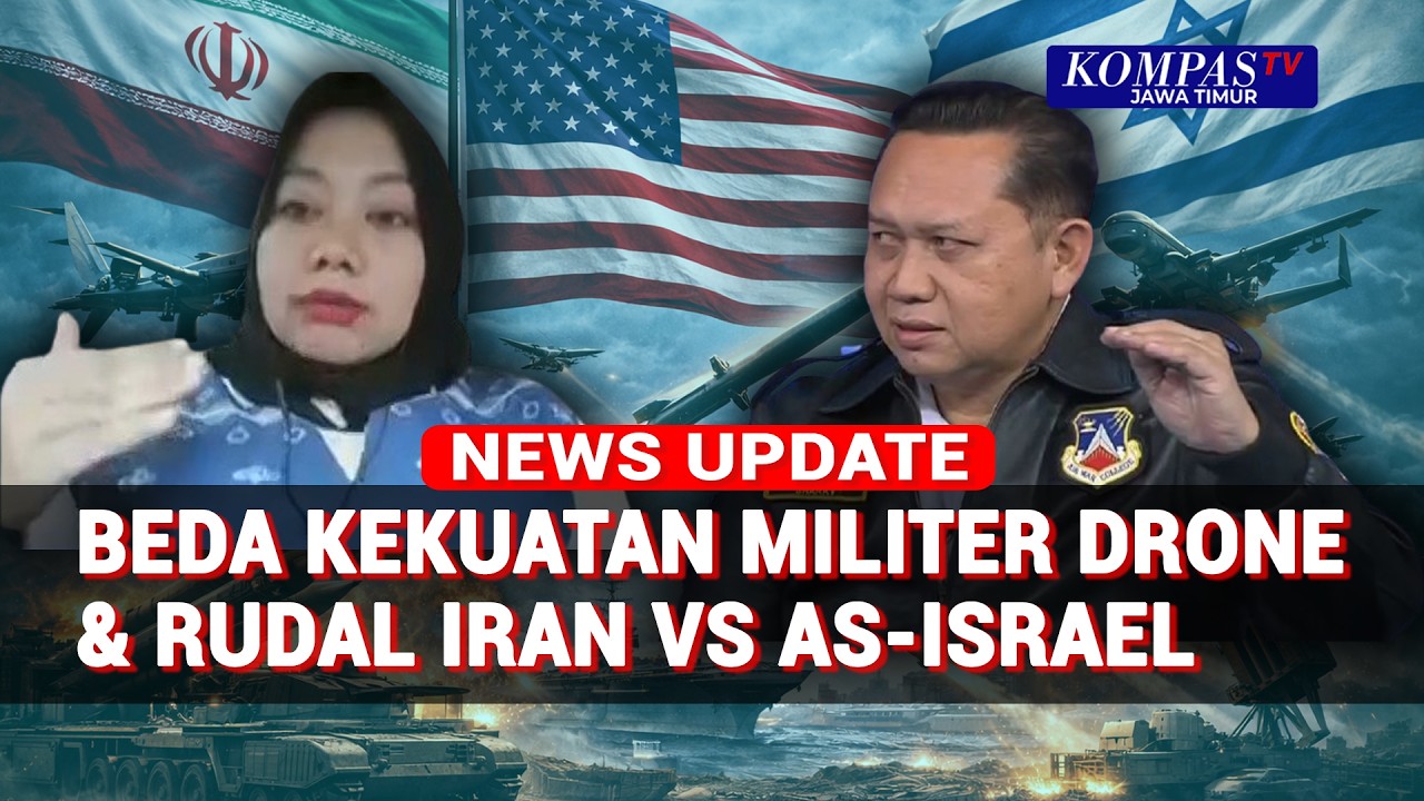 Duel Drone dan Rudal Iran vs AS-Israel, Pakar Ungkap Strategi dan Biaya Fantastis Serangan Udara!