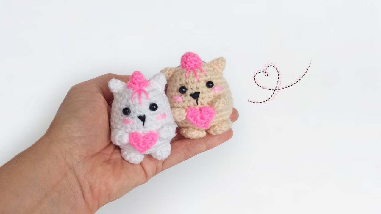 💖Как вязать кота Валентина крючком🌸 Подарок амигуруми💖