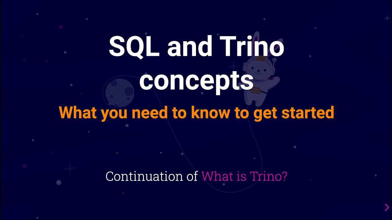 Getting started with Trino and SQL