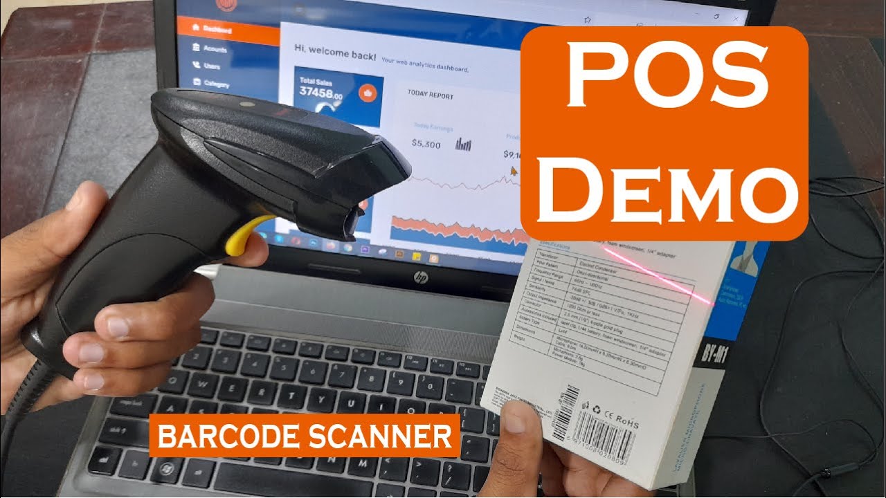 Custom Point Of Sale POS With Barcode Scanner Demo || CMS Development And Free Demo Available