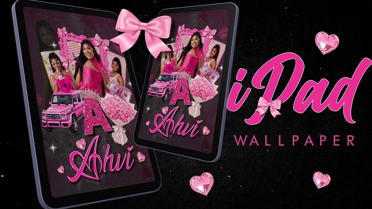 КАК СДЕЛАТЬ МИЛЫЕ ОБОИ🎀✨ ДЛЯ ВАШЕГО IPAD БЕСПЛАТНО💖✨
