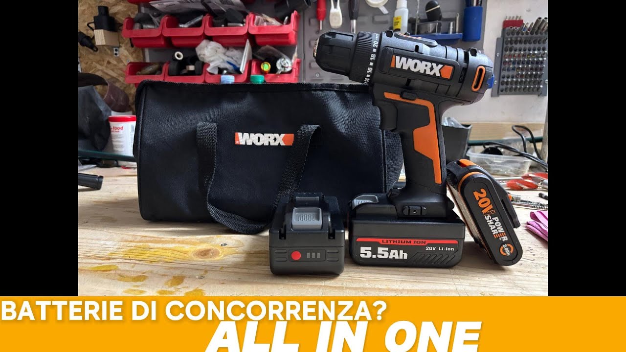 WORX AVVITATORE #Dasbatteries #Worx replacement battery #italy #motivation #tools #battery
