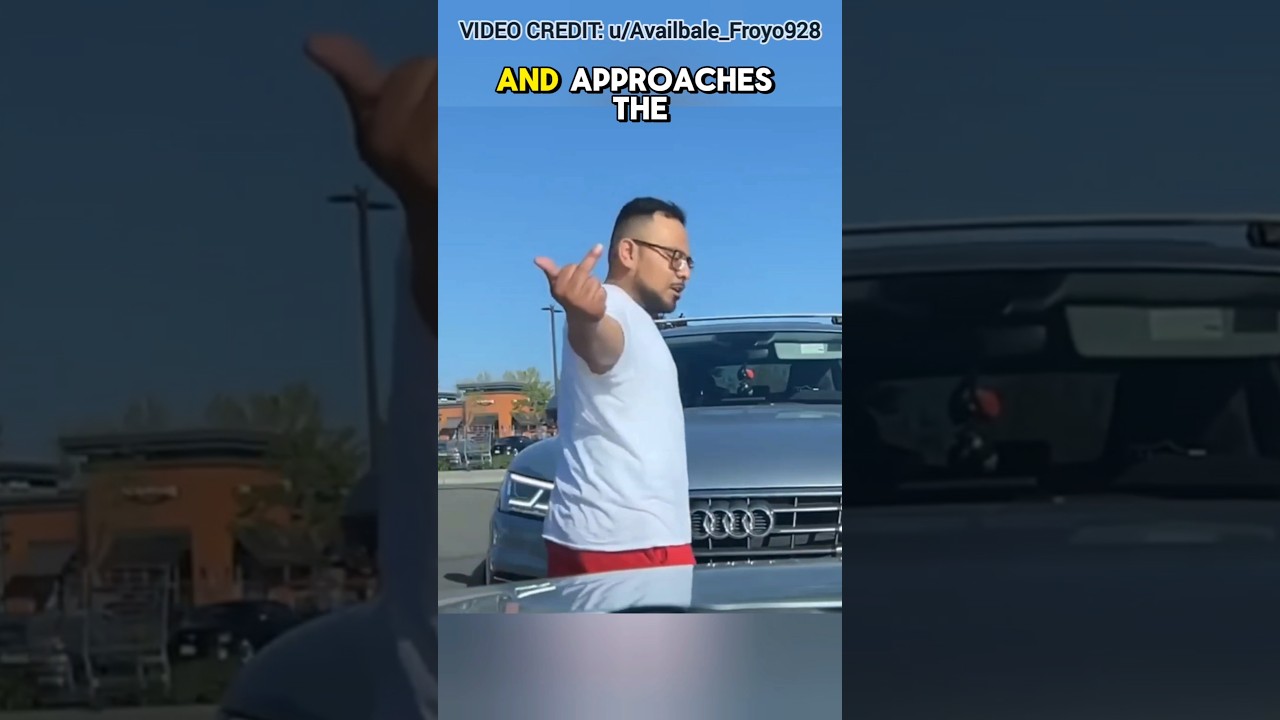 Road Rager Embarrasses Himself On Dash Cam!