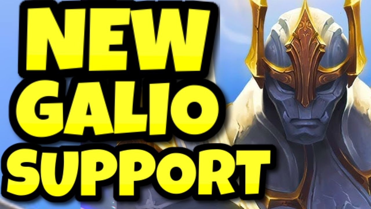 Для Galio-саппорта есть НОВАЯ сборка... и она ГЕНИАЛЬНА