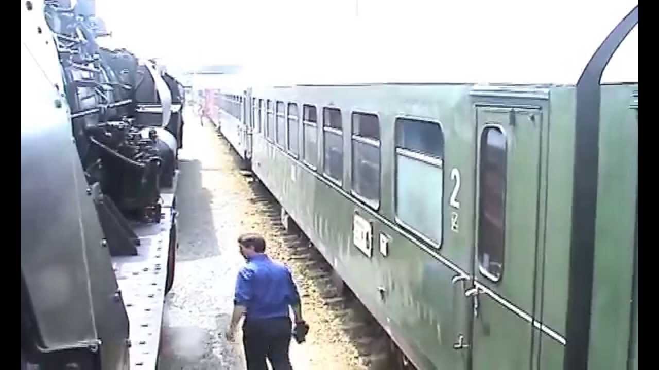 19 Dampflok Fest Dresden persönliche Mitfahrt auf der BR 52 8080.