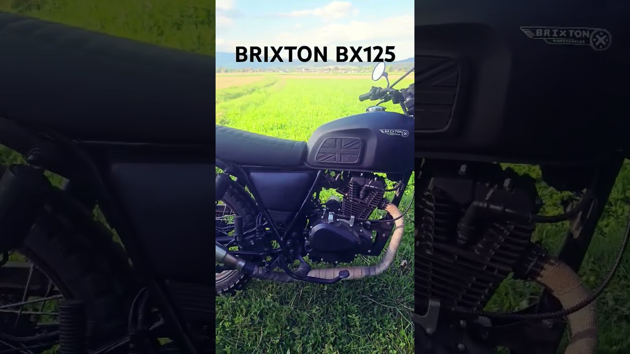 Brixton bx 125 #brixton#retro#125ccmotorcycle#offroadadventure#offroad#gravel#samsungs23ultra#fun