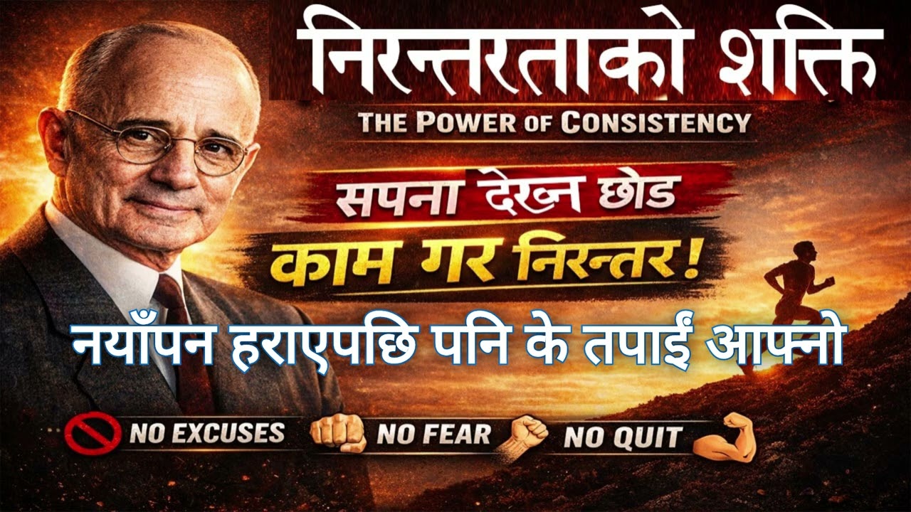निरन्तरताको शक्ति | Napoleon Hill Motivation in Nepali | Consistency बदल्छ जीवन