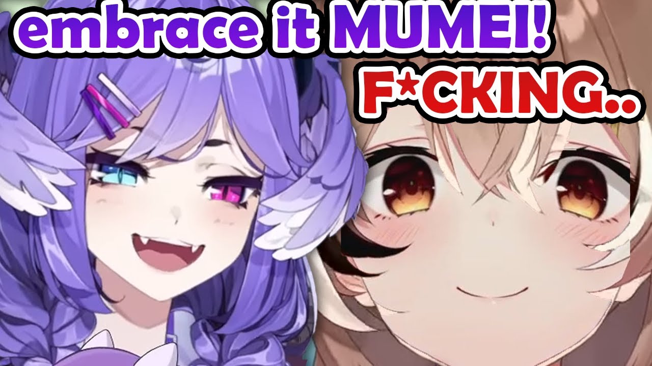 Mumei finally starts swearing and becomes a real gamer