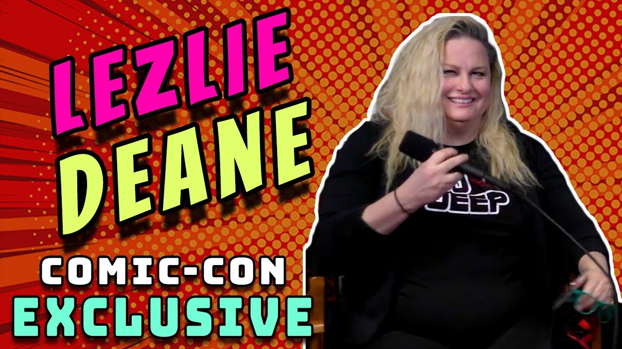 Lezlie Deane Comic Con Interview + GIVEAWAY!!!