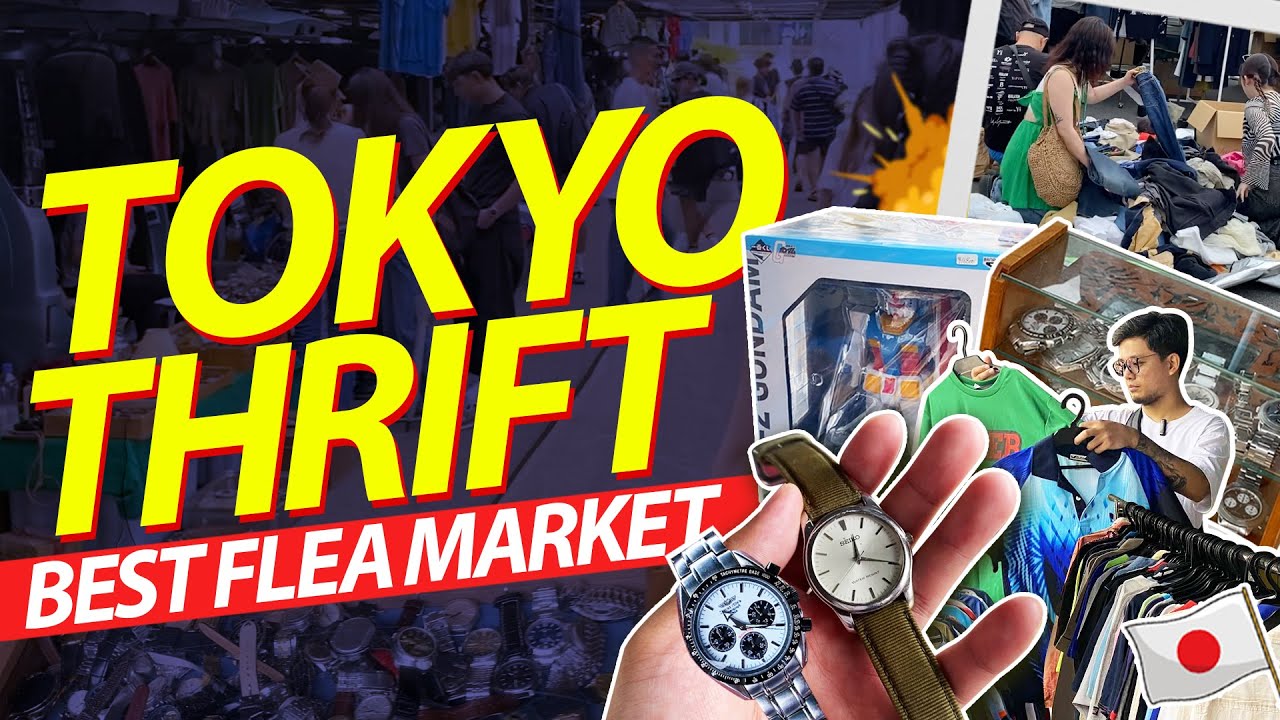 САМЫЙ БЛОШАРИКОВЫЙ РЫНОК В ЯПОНИИ | Самые дешёвые часы Seiko | Комиссионный магазин в Токио