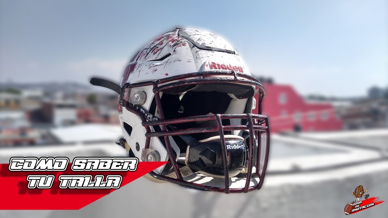 Como se mide/ajusta el casco de futbol Américano