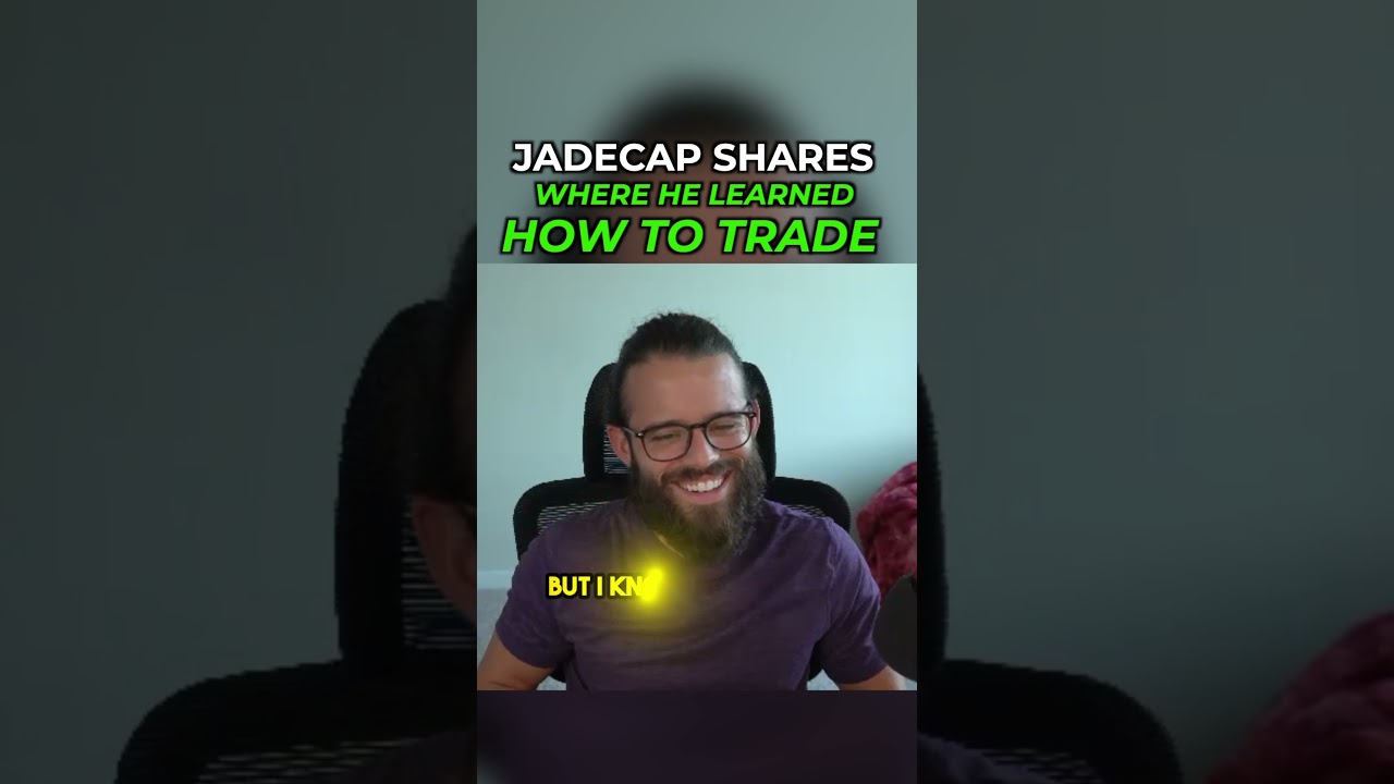 JadeCap shares where he learned how to trade