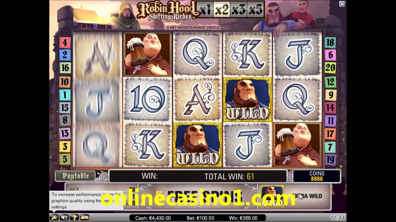 Robin Hood Free Spins