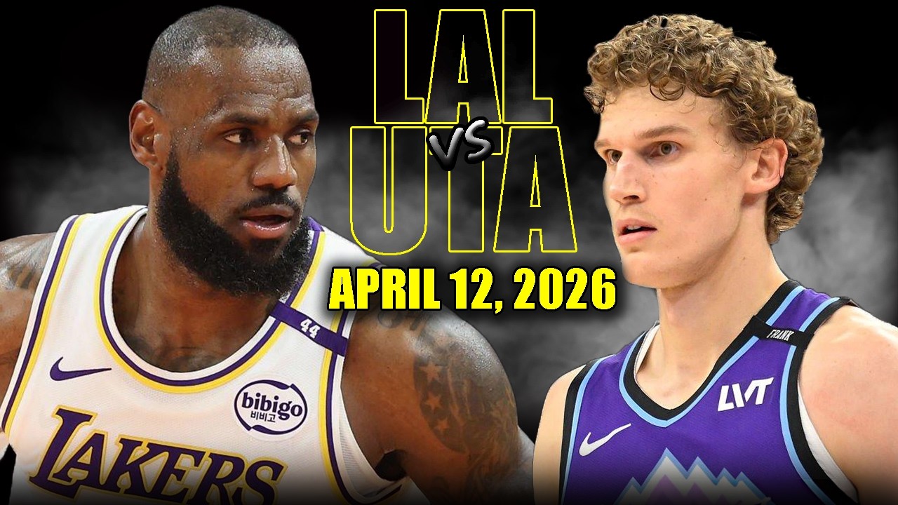 Los Angeles Lakers vs Utah Jazz Full Game Highlights &ndash; April 12, 2026 | NBA Season