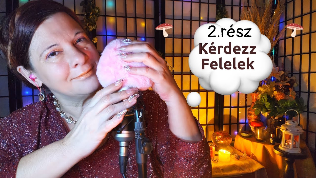 Kérdezz -Felelek 2.rész🤫#magyarasmr 