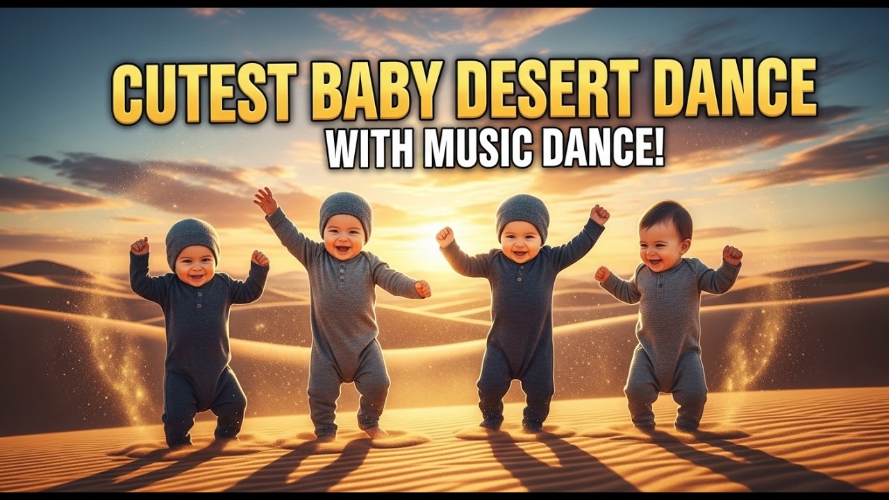 Title: Real Babies Dancing in the Magical Desert