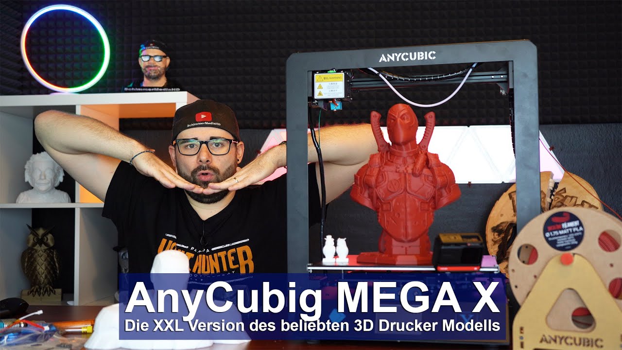 [AnyCubic i3 MEGA X] Ist die XXL Version des beliebten Modells genau so gut- [Review][4K]