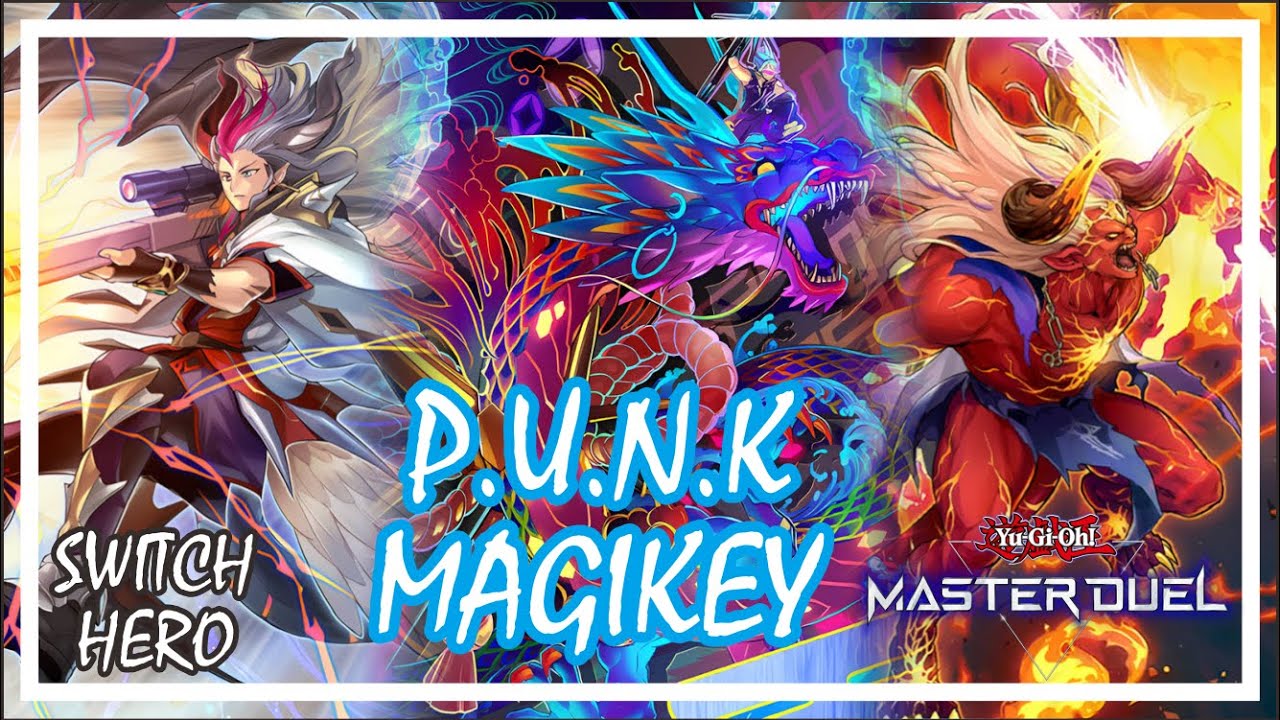 MAGIKEY P.U.N.K COMBO RANKED GAMEPLAY (Yu-Gi-Oh! Master Duel) #masterduel #magikey #punk