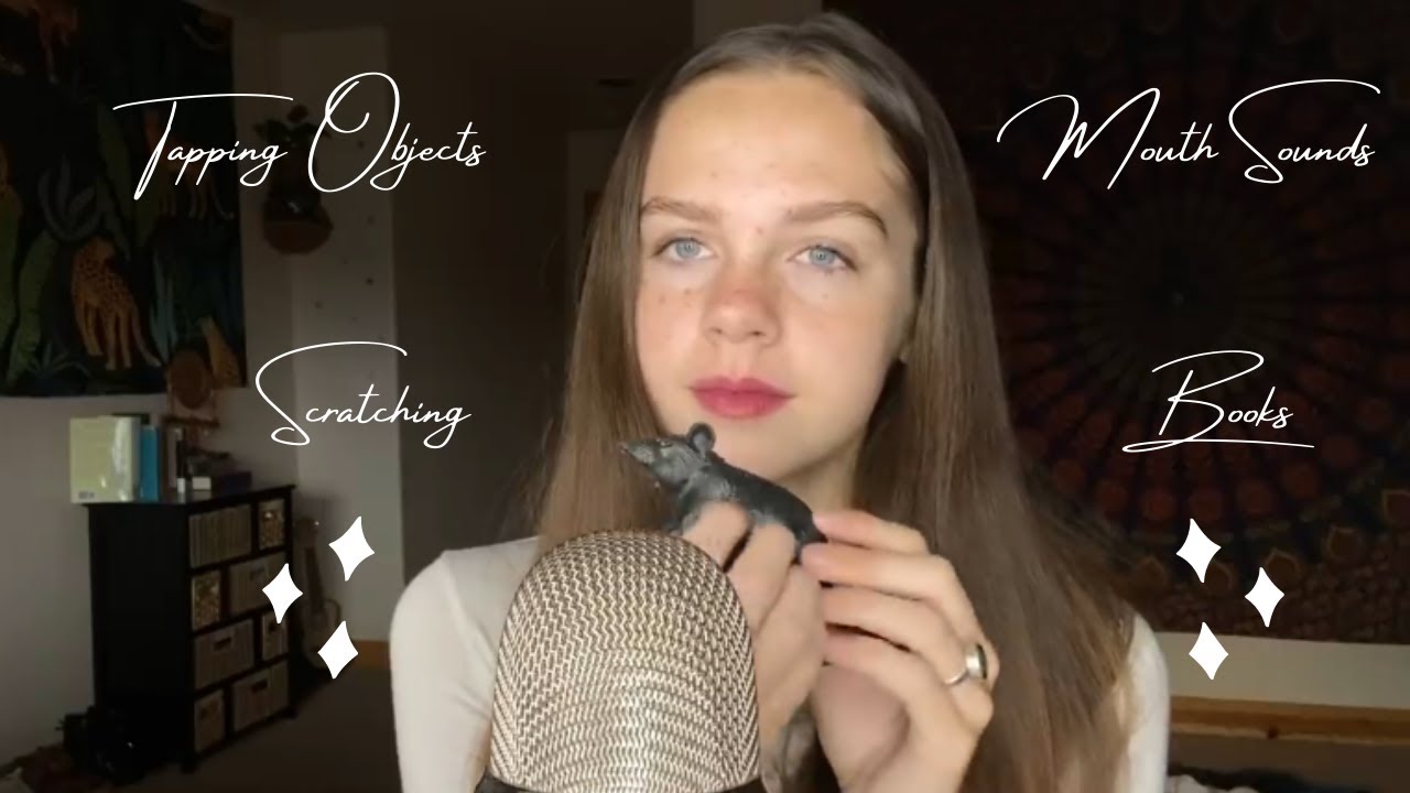 Gracie K ASMR Best Tapping Compilation | Tongue Clicking, Mouth Sounds, Scratching, Fast/Slow