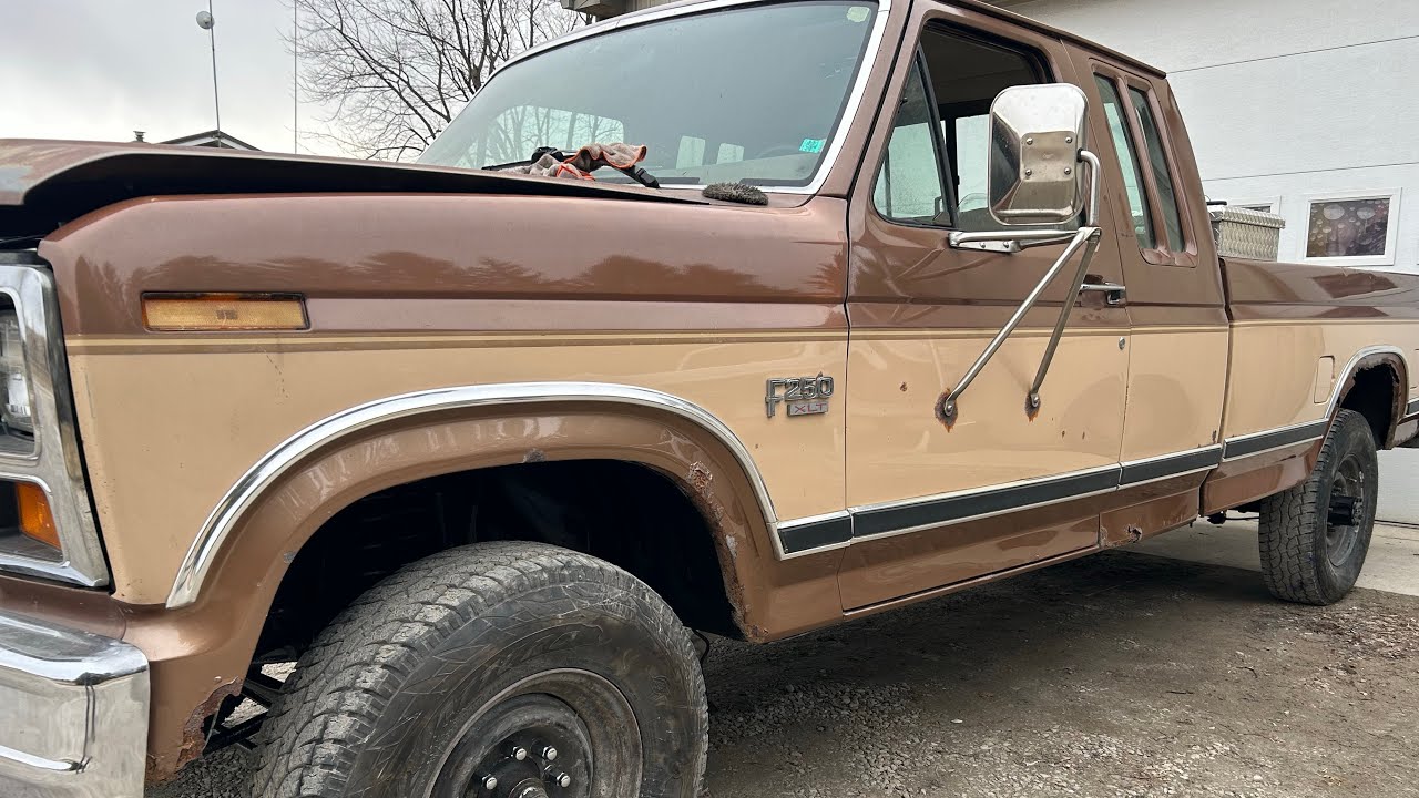 Restoring the ORIGINAL paint on my 1986 F-250