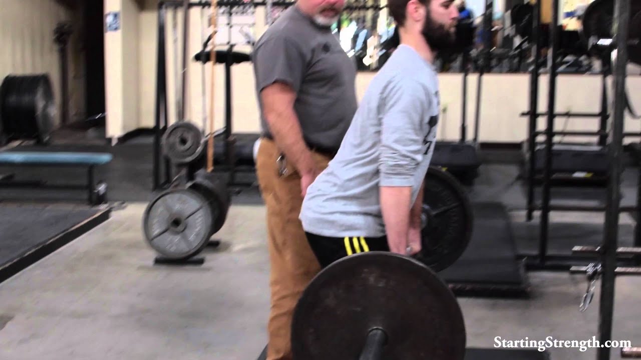 Hip flexion vs. Spinal Flexion | Starting Strength