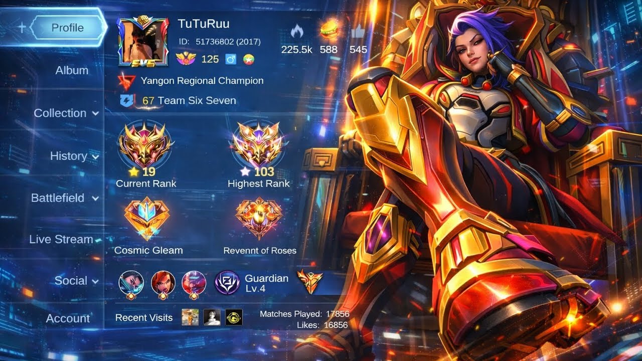Hildaကိုင်ပြီးenemy jungleကိုဒုက္ခလိုက်ပေးမယ် channelကိုsubscribeလေးလုပ်ပေးလို့ရပါတယ်