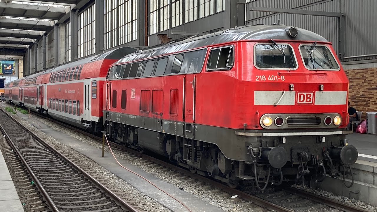 Etliche 111 und 218 in Ulm und München