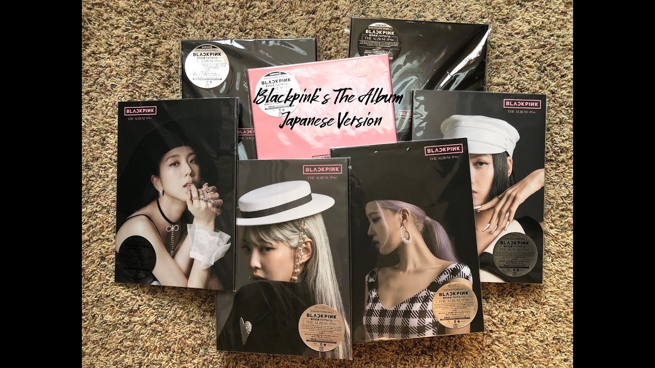 Unboxing Blackpink's The Album Japanese Version (Standard, A,B,C and Member Versions)