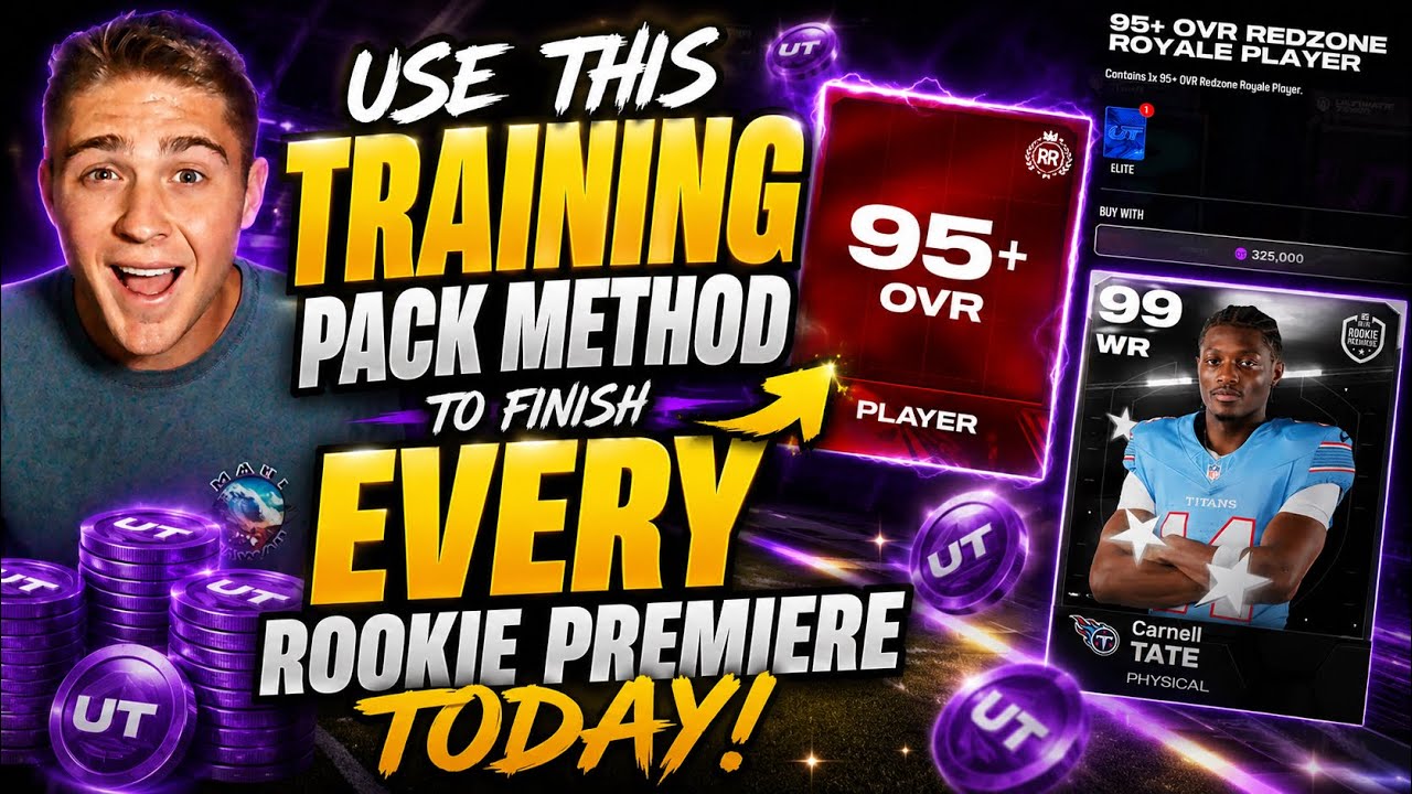 Use THIS Training Pack Method to Finish EVERY Rookie Premiere TODAY!