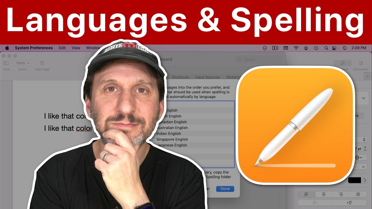 Writing With Multiple Languages In Pages and Other Apps