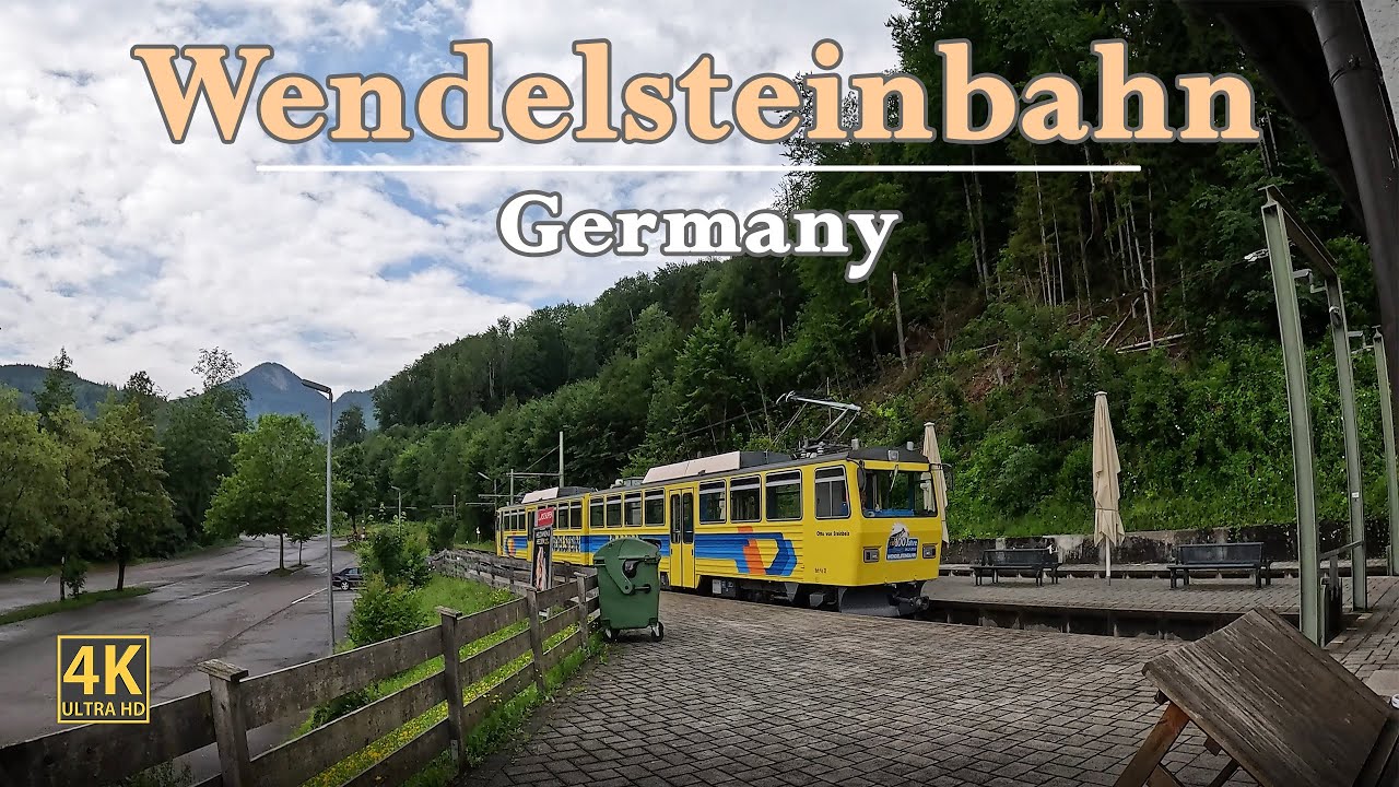 Wendelsteinbahn In Germany 🇩🇪 | Scenic Train Ride in Stunnin 4K