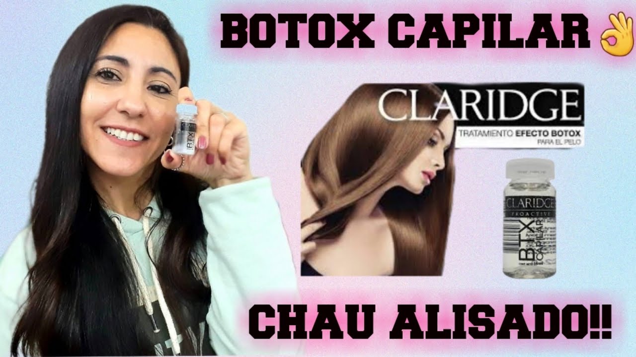 BOTOX CAPILAR CLARIDGE🤩 CHAU ALISADO!~Moro Love Vlogs