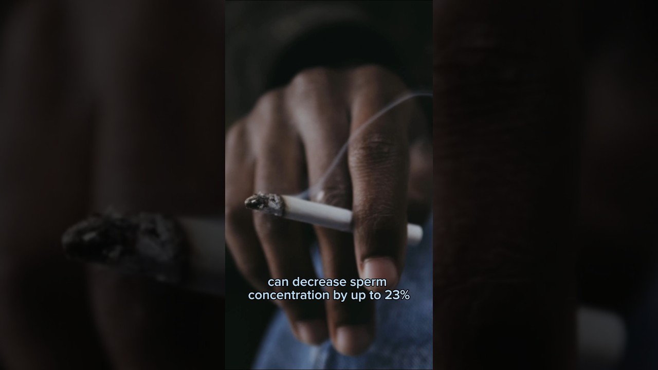 Did you know that smoking really reduces male fertility? #smoking #menshealth #fertility #ttc #