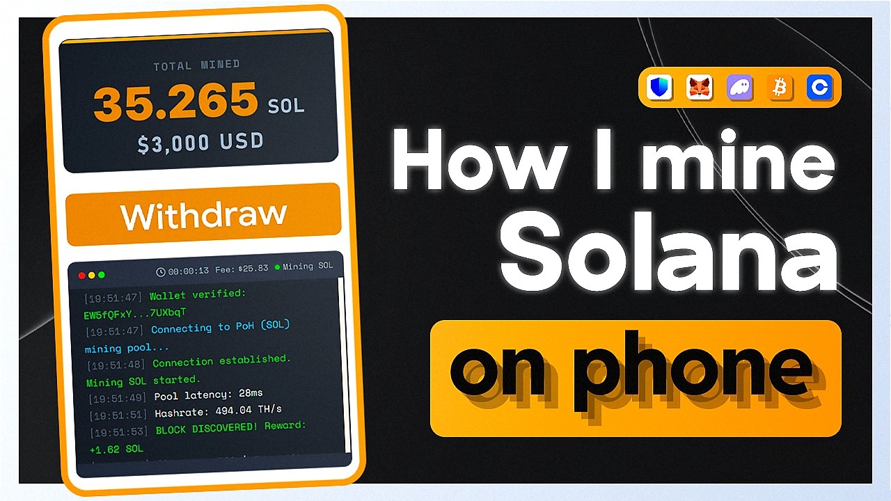 Mine Solana (SOL) Without Hardware or Electricity in 2026 &ndash; Live Cloud Mining Tutorial