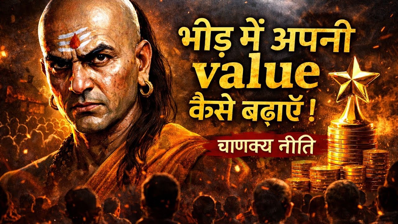 😱 भीड़ में अपनी value कैसे बढ़ाए ! Chanakya niti | motivational video #motivation @Budhdhastory4M