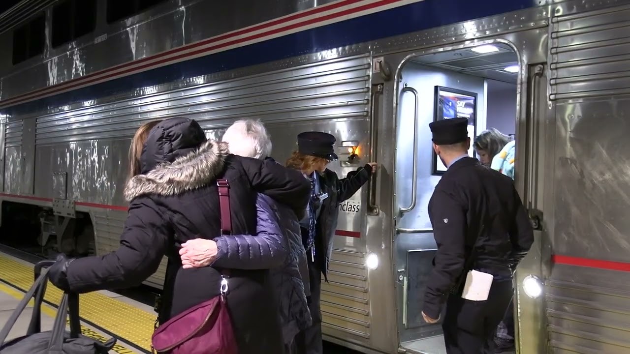 The Calif. Zephyr in Ft. Morgan on 14FEB2026 (VALENTINE'S DAY)!