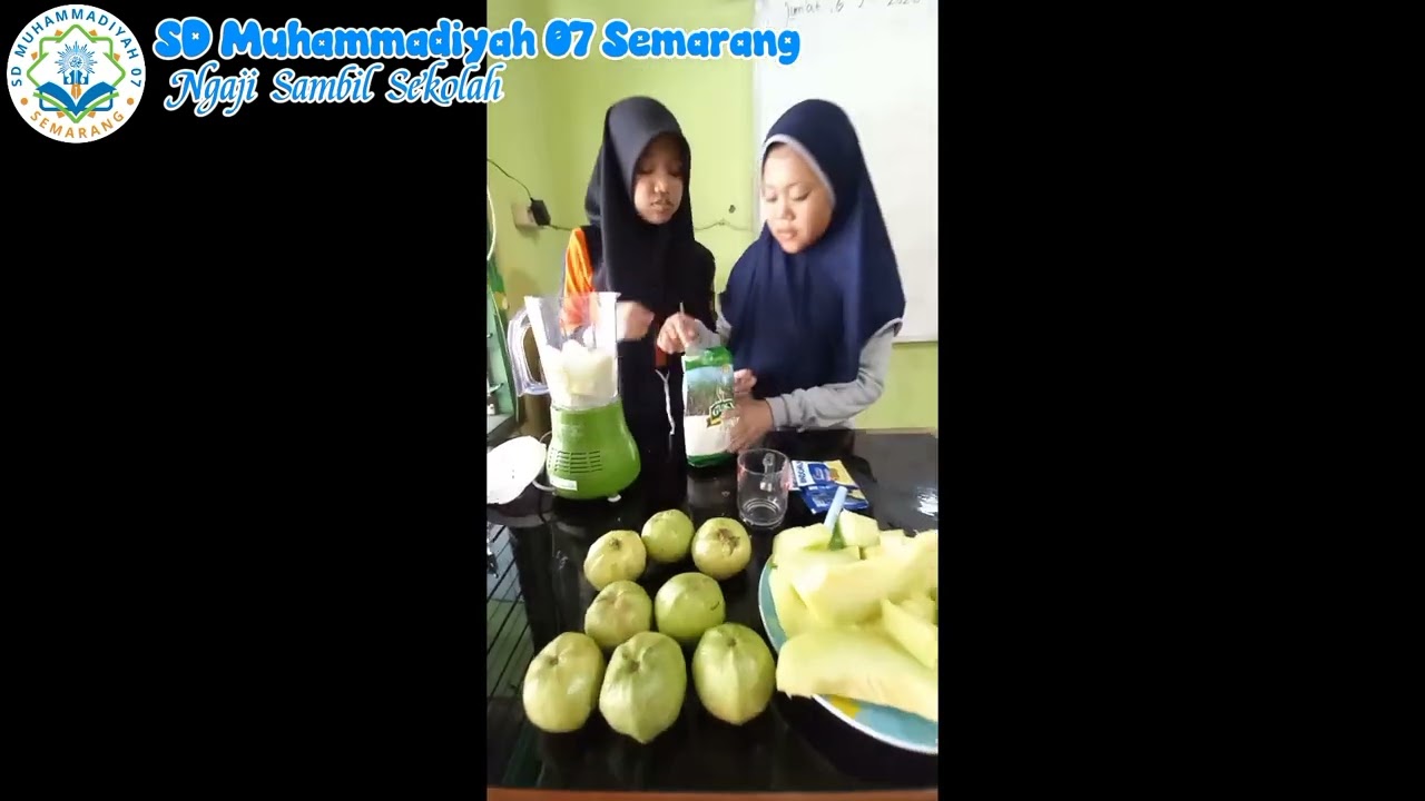 Proses Pembuatan Jus Buah🥂🍈✨️
