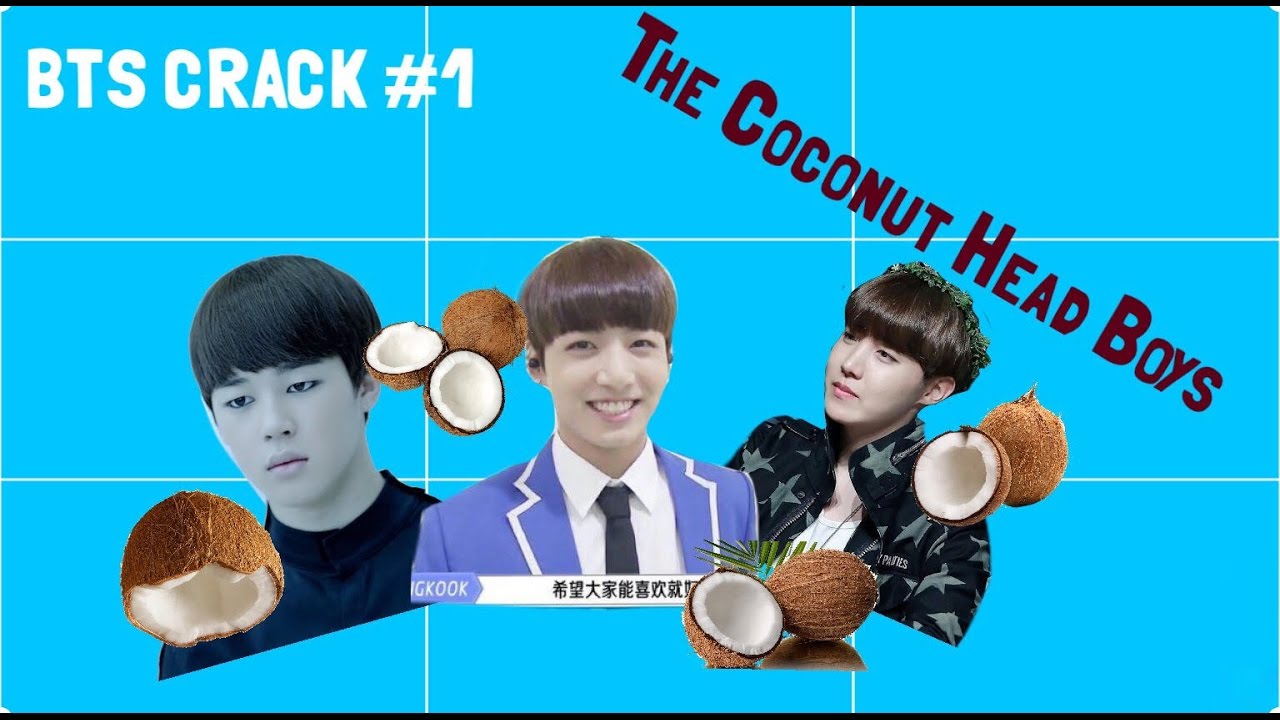BTS CRACK #1 { The Coconut Head Boys }
