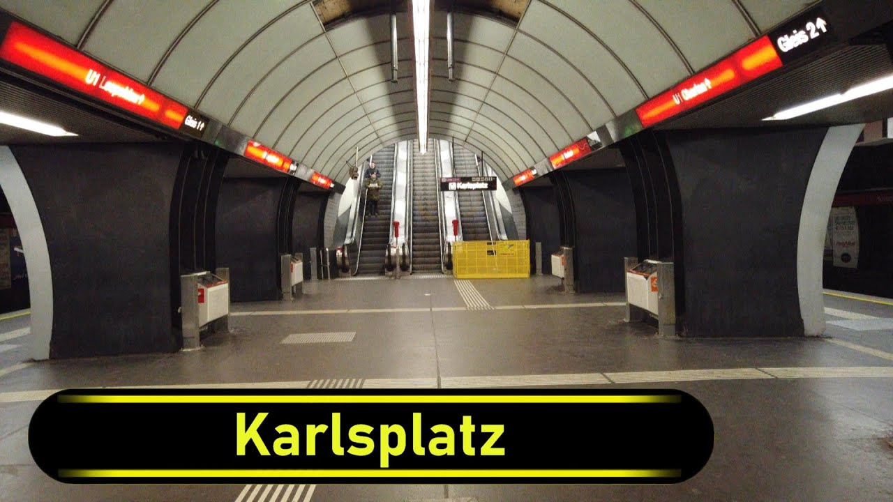 U-Bahn Station Karlsplatz - Vienna 🇦🇹 - Walkthrough 🚶