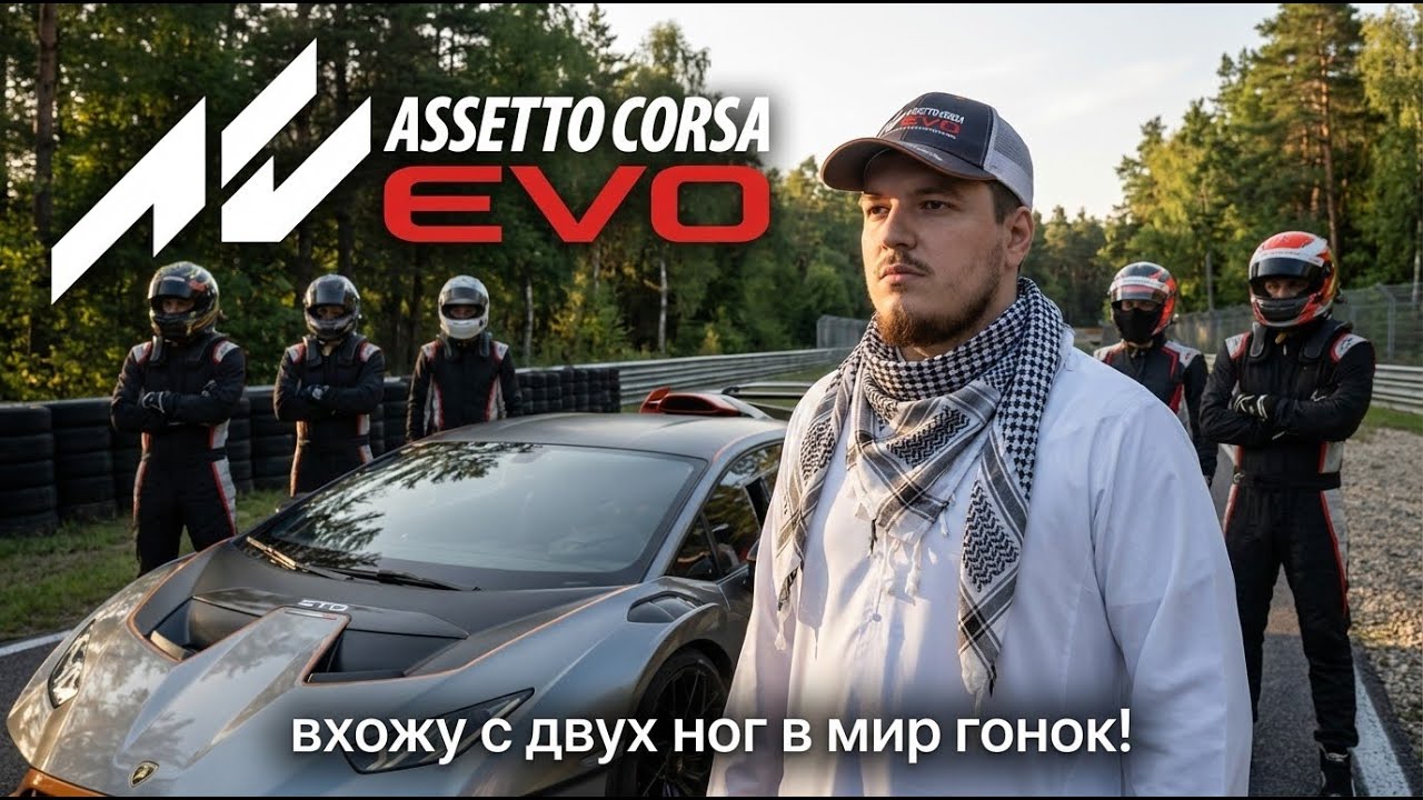 [RU,AR,EN] Assetto Corsa EVO | с двух ног влитаю в мир гонок!