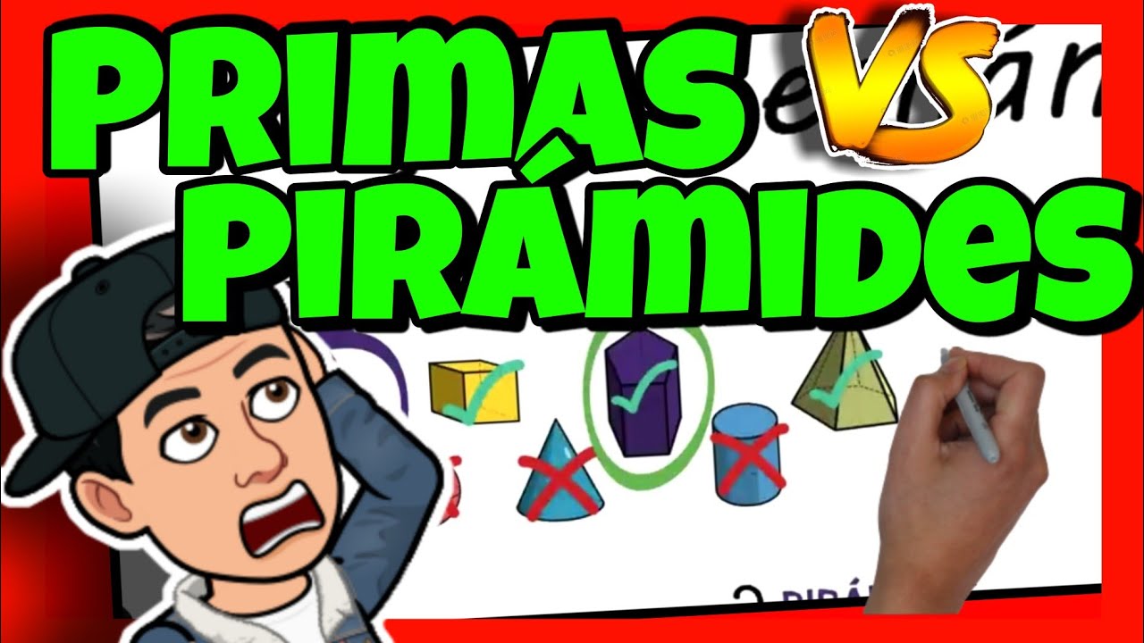 🔺 CARACTERISTICAS de los PRISMAS y PIRAMIDES para NIÑOS