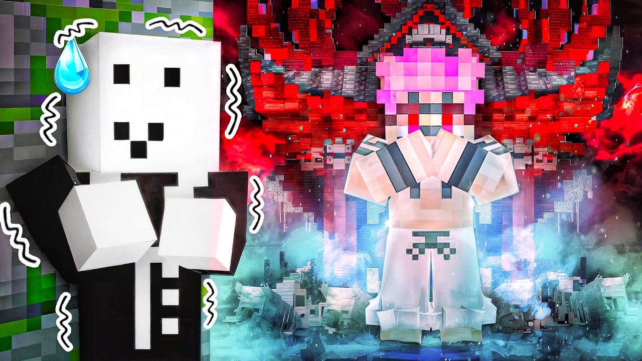 J'ai refais la TRAQUE MORTELLE de JUJUTSU KAISEN dans Minecraft
