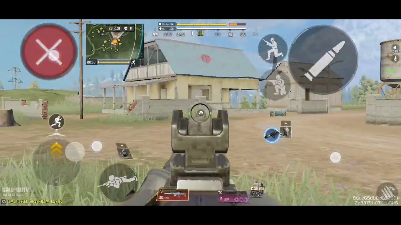 Gameplay ando:CODM tryhard Battle royale FPP solo vs duo :historia de mi vida 3
