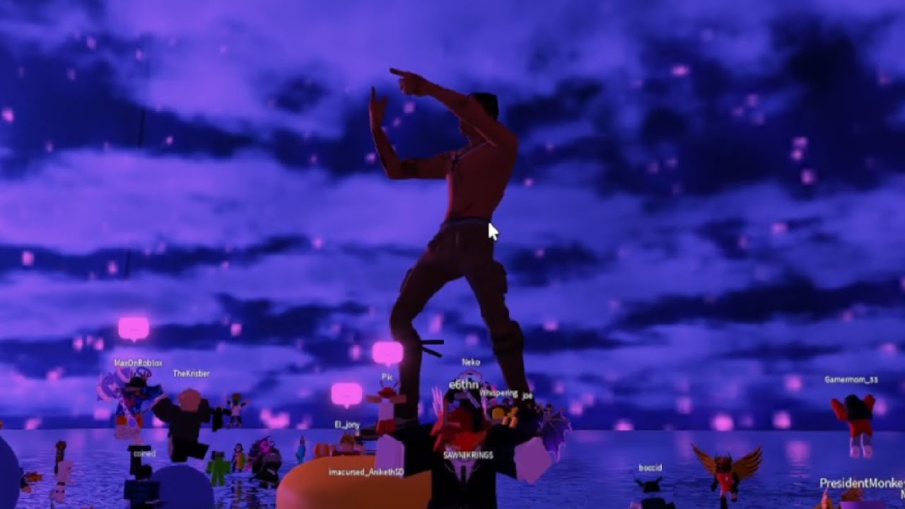 Travis Scott Roblox Concert