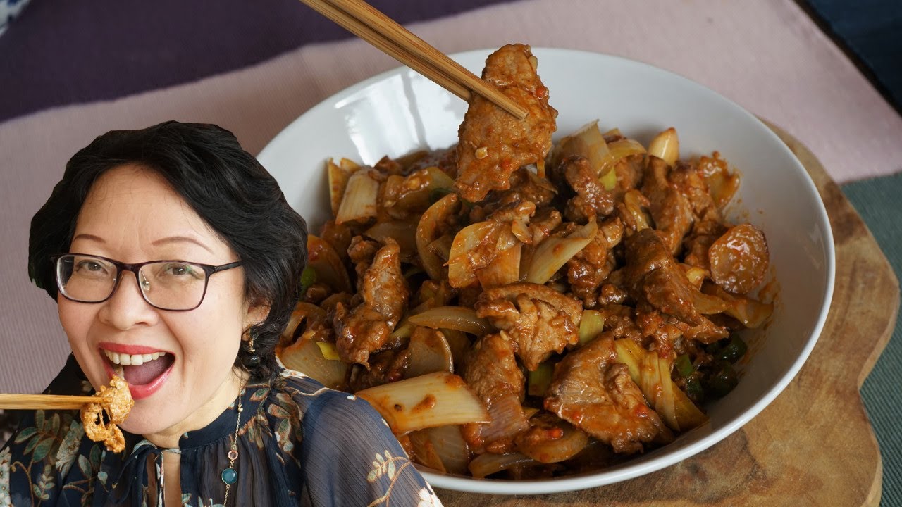 Porc sauté au saté – la poudre magique rouge qui ne pique pas, pour émerveiller vos convives